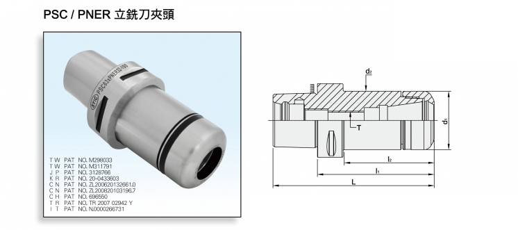 PSC/PNER COLLET CHUCK PSC/PNER COLLET CHUCK