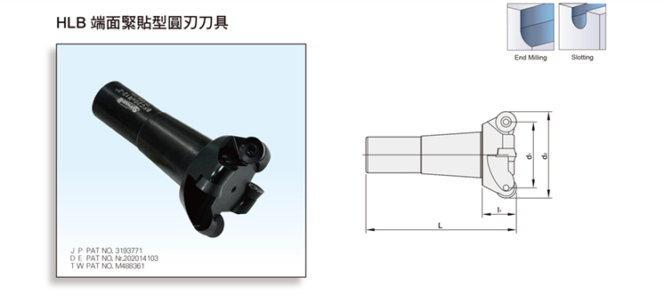 HLB FACE CONTACT TYPE BALL NOSE FINISH END MILL CUTTER HLB FACE CONTACT TYPE BALL NOSE FINISH END MILL CUTTER