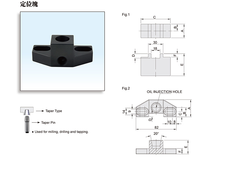 Fixed Block(One Piece Type) Fixed Block(One Piece Type)