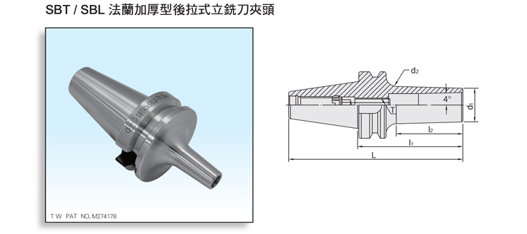 HSK/SBL SLIM-FIT COLLET CHUCK FOR TYPE A HSK/SBL SLIM-FIT COLLET CHUCK FOR TYPE A